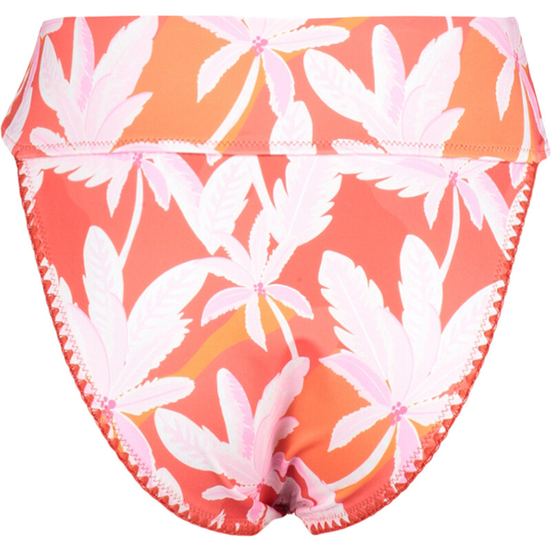 Trendyol Tropical Pattern Embroidered High Waist Hipster Bikini Bottom