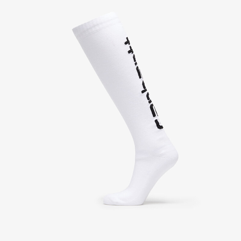 Pánské ponožky Carhartt WIP Carhartt Script Socks White/ Black