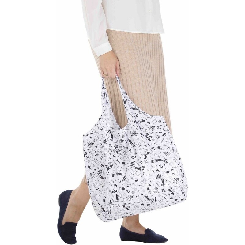 Lasessor Finsko Nákupní taška Moomin Garden white 30L 90255003