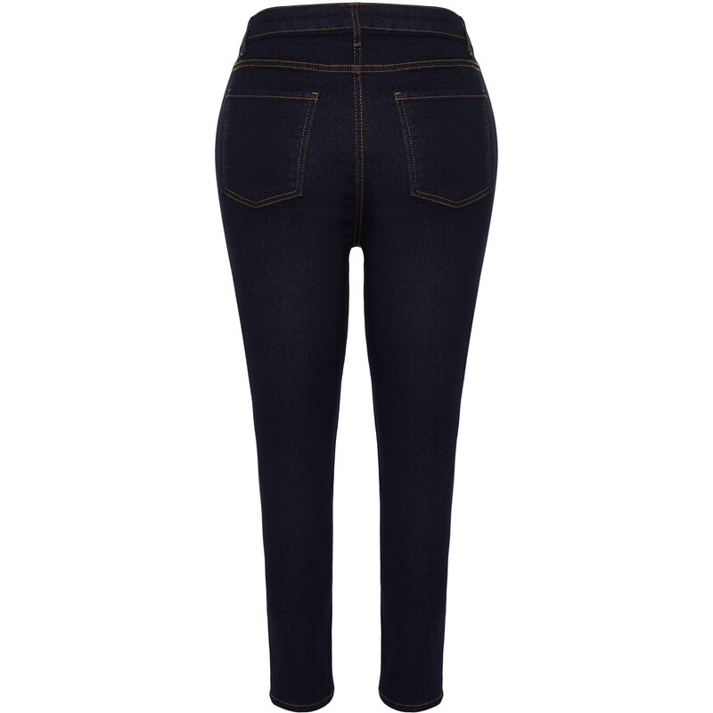 Trendyol Curve Dark Blue Stretchy Skinny Jeans