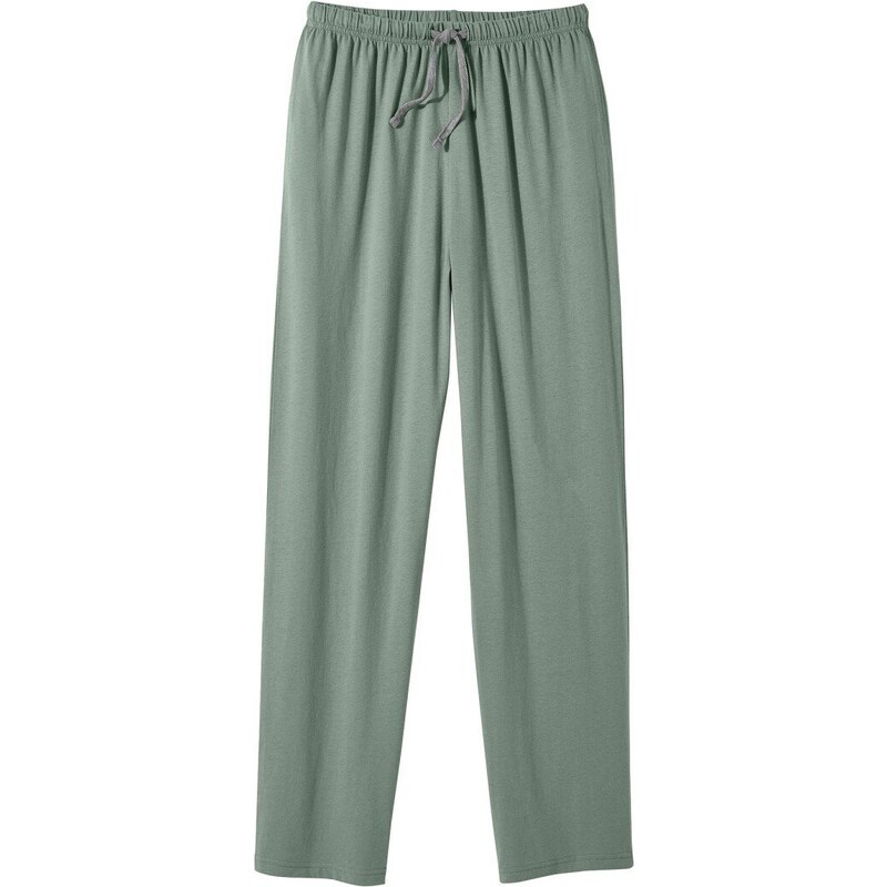 Blancheporte Pyžamové kalhoty, jednobarevné zelená 36/38