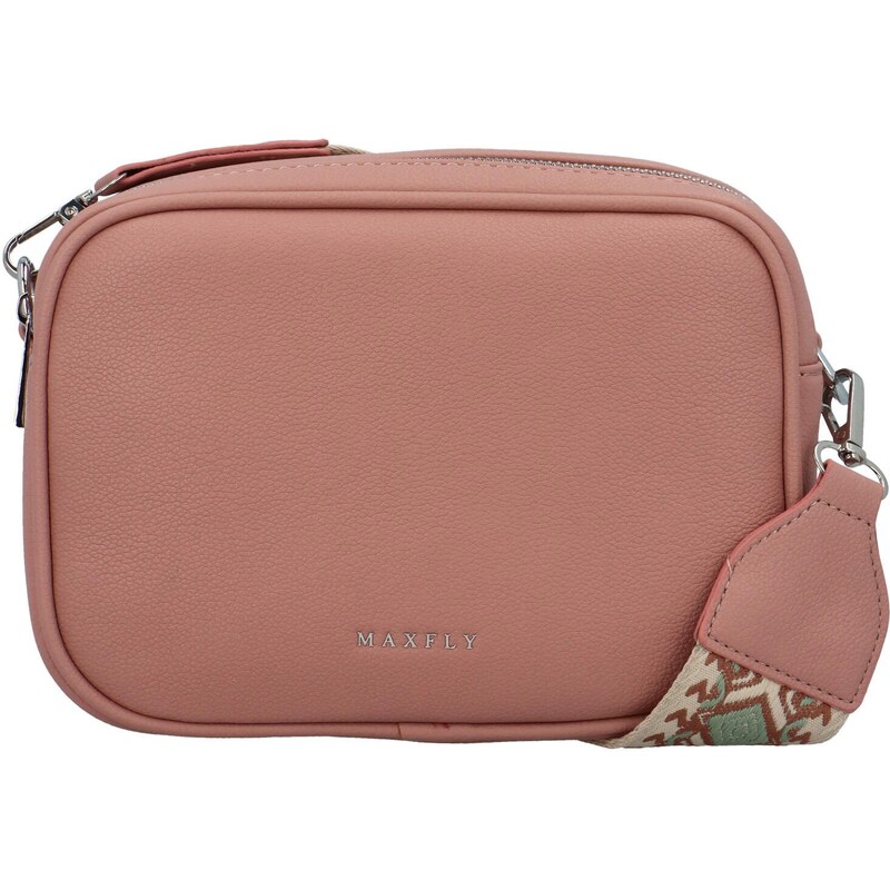 Dámská crossbody růžová - MaxFly Jerissa růžová
