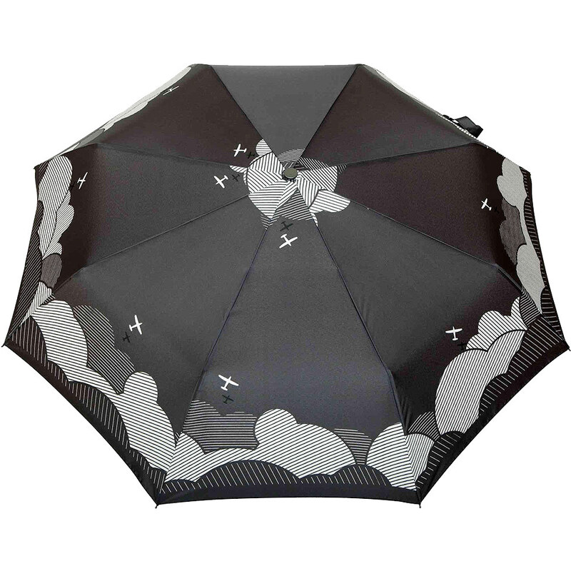 Parasol Deštník dámský skládací plně automatický DP331-S6-K - Carbon Steel