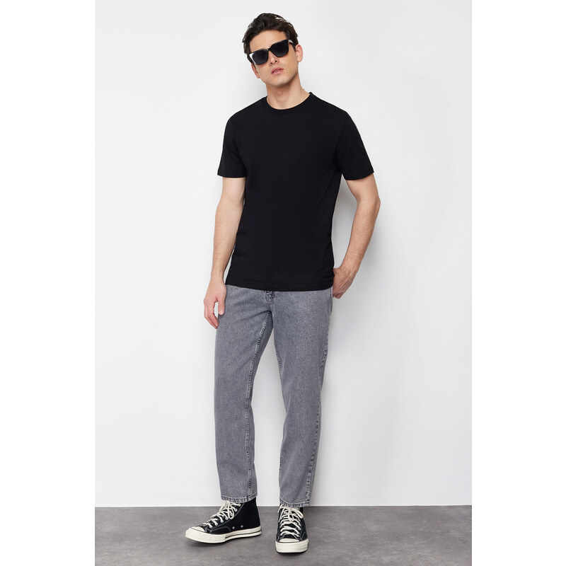 Trendyol Gray Relax Fit Jeans Denim Trousers