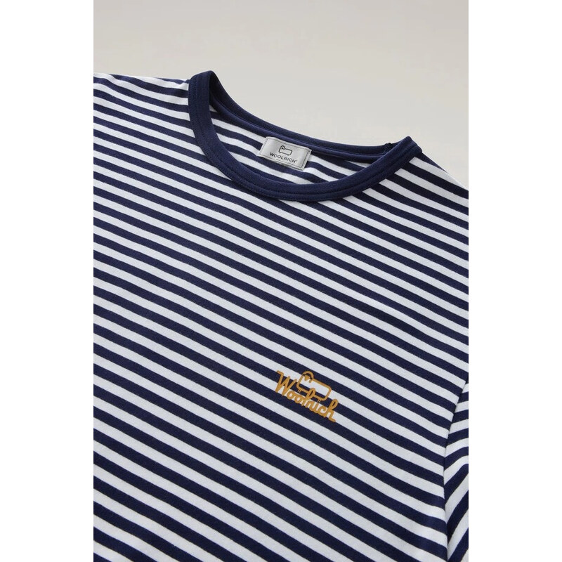 TRIČKO WOOLRICH STRIPED T-SHIRT