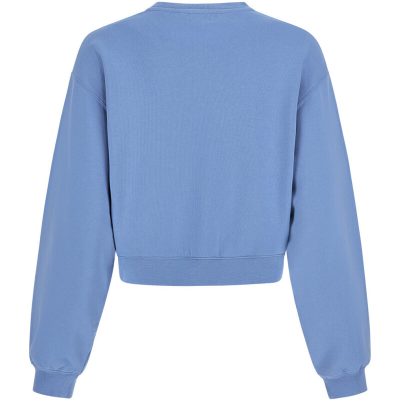 MIKINA WOOLRICH COTTON FLEECE LOGO CREWNECK