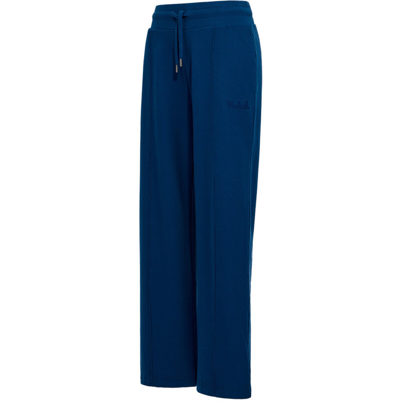 TEPLÁKY WOOLRICH COTTON FLEECE WIDE LEG PANT