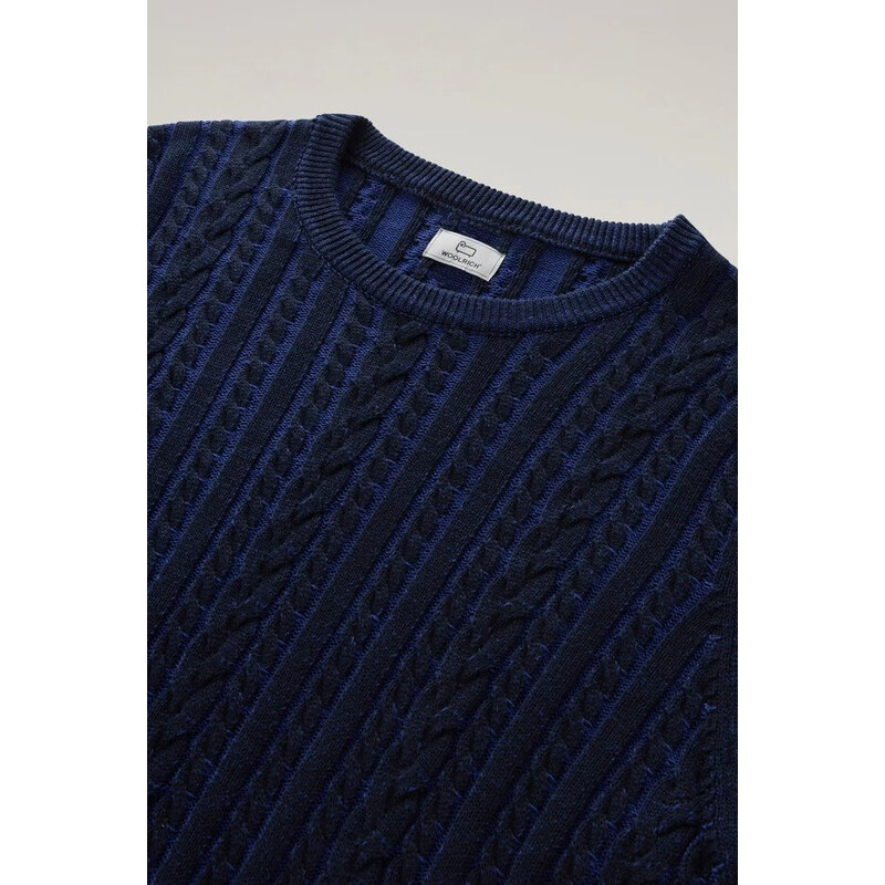 SVETR WOOLRICH VANISE CABLE CREWNECK