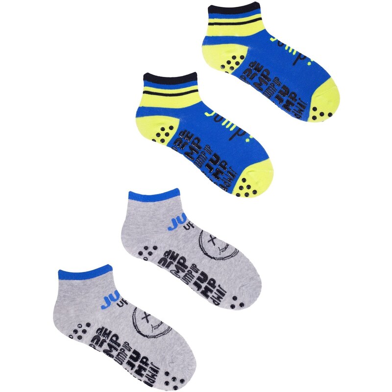 Yoclub Kids's Trampoline Socks 2-Pack SKS-0021C-AA0A-001