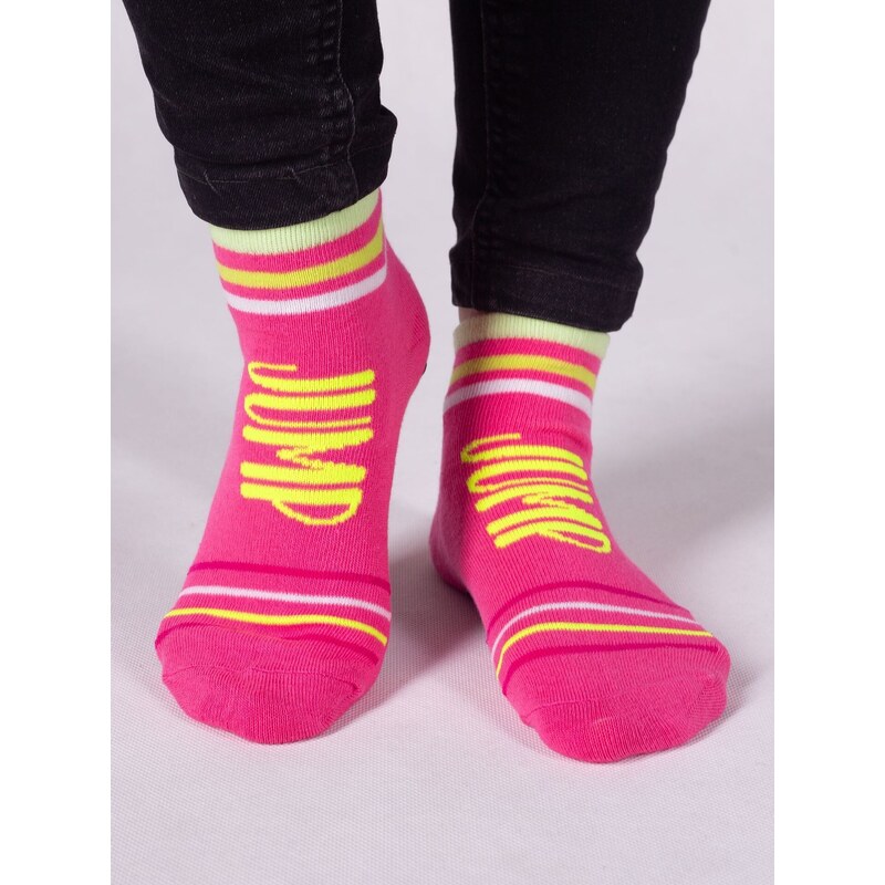 Yoclub Kids's Trampoline Socks 2-Pack SKS-0021G-AA0A-003