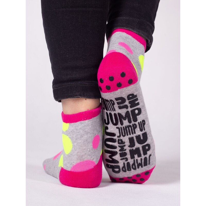 Yoclub Kids's Trampoline Socks 2-Pack SKS-0021G-AA0A-002
