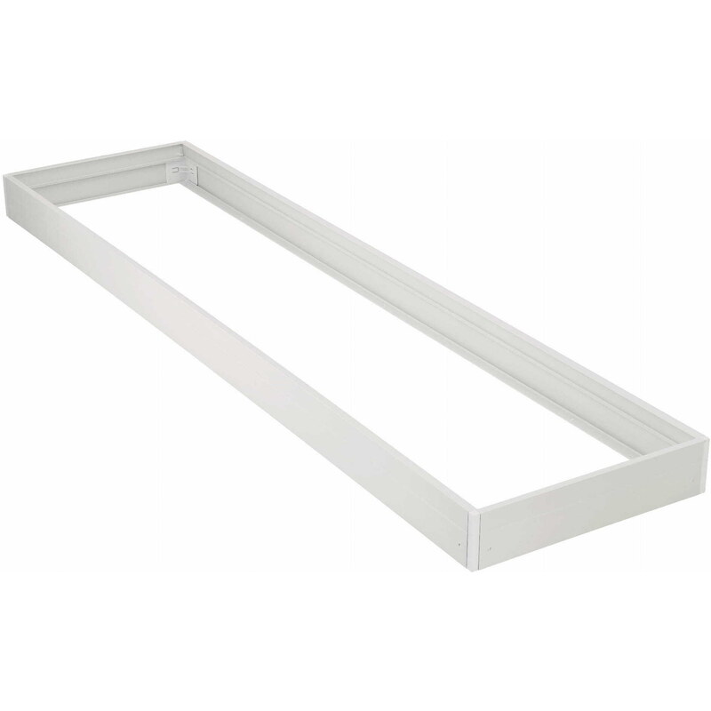 BERGE Přisazený rámeček pro LED panely 30x120, plastový, 65mm