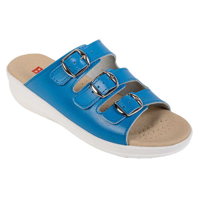 Buxa MED16 Dámská zdravotní obuv nebesky modrá
