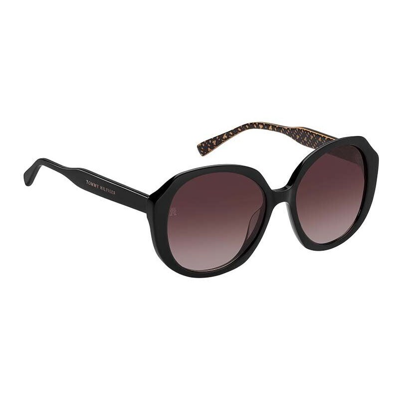 Sluneční brýle Tommy Hilfiger dámské, vínová barva, TH 2106/S