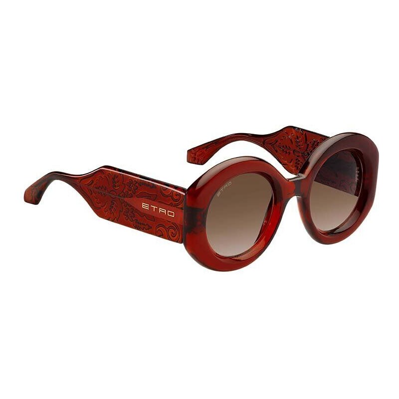 Sluneční brýle Etro dámské, vínová barva, ETRO 0016/G/S