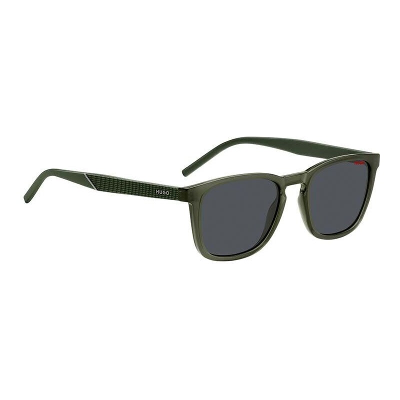 Sluneční brýle HUGO pánské, zelená barva, HG 1306/S