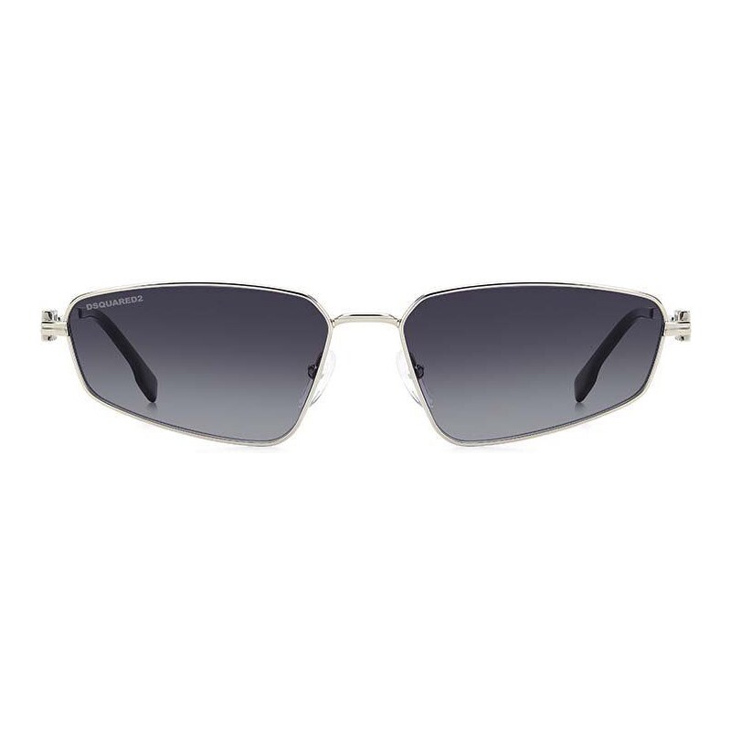 Sluneční brýle DSQUARED2 pánské, šedá barva, ICON 0015/S