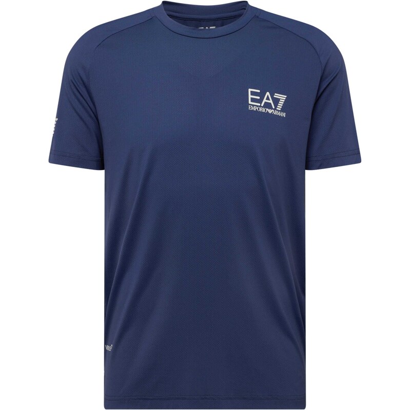 EA7 Emporio Armani Funkční tričko tmavě modrá / bílá
