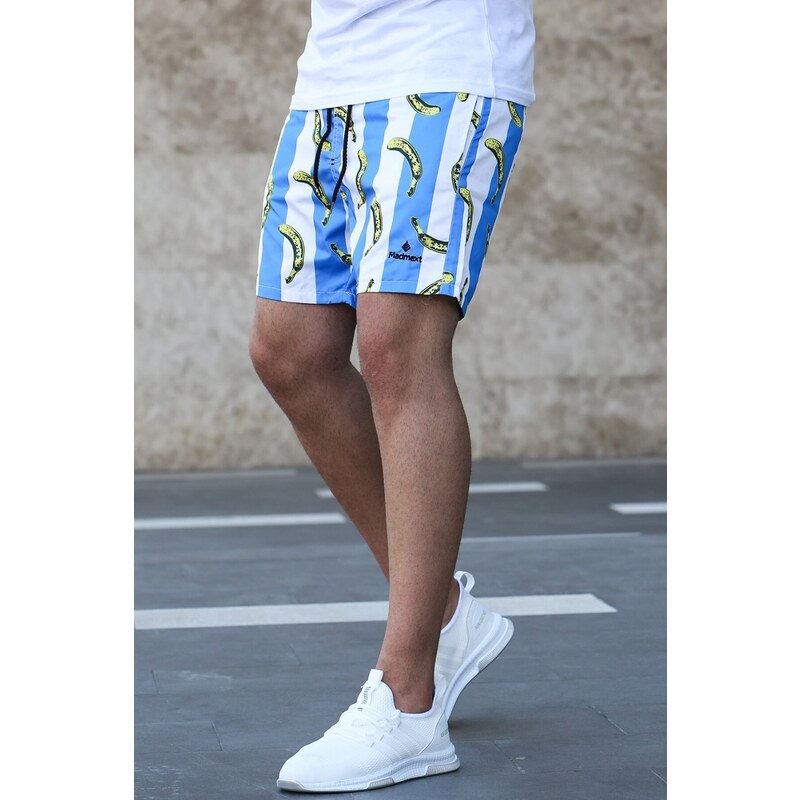 Madmext Beach Banana Blue Shorts 2376-2376