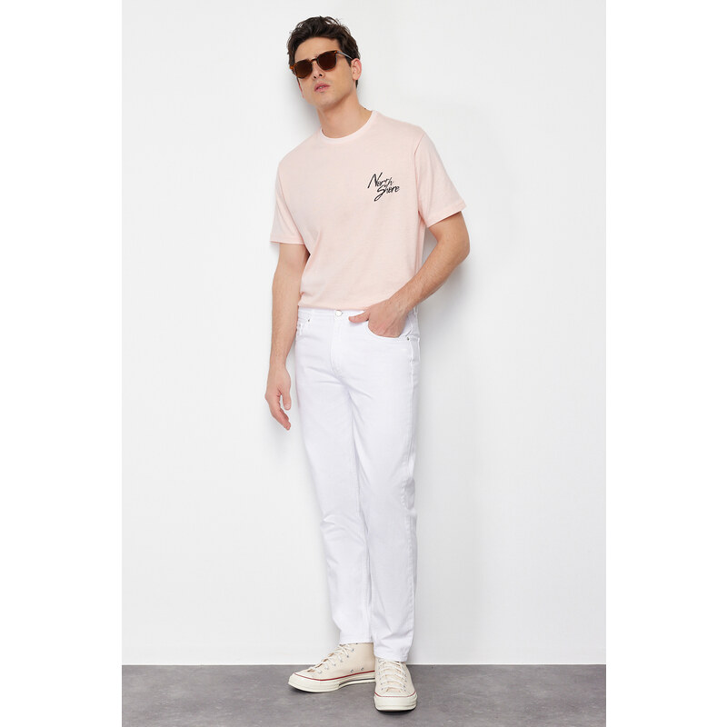 Trendyol White Relax Fit Jeans Jeans