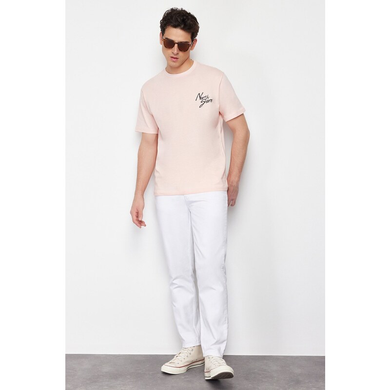 Trendyol White Relax Fit Jeans Denim Trousers