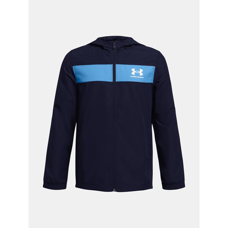 Under Armour Bunda UA Sportstyle Windbreaker-BLU - Kluci