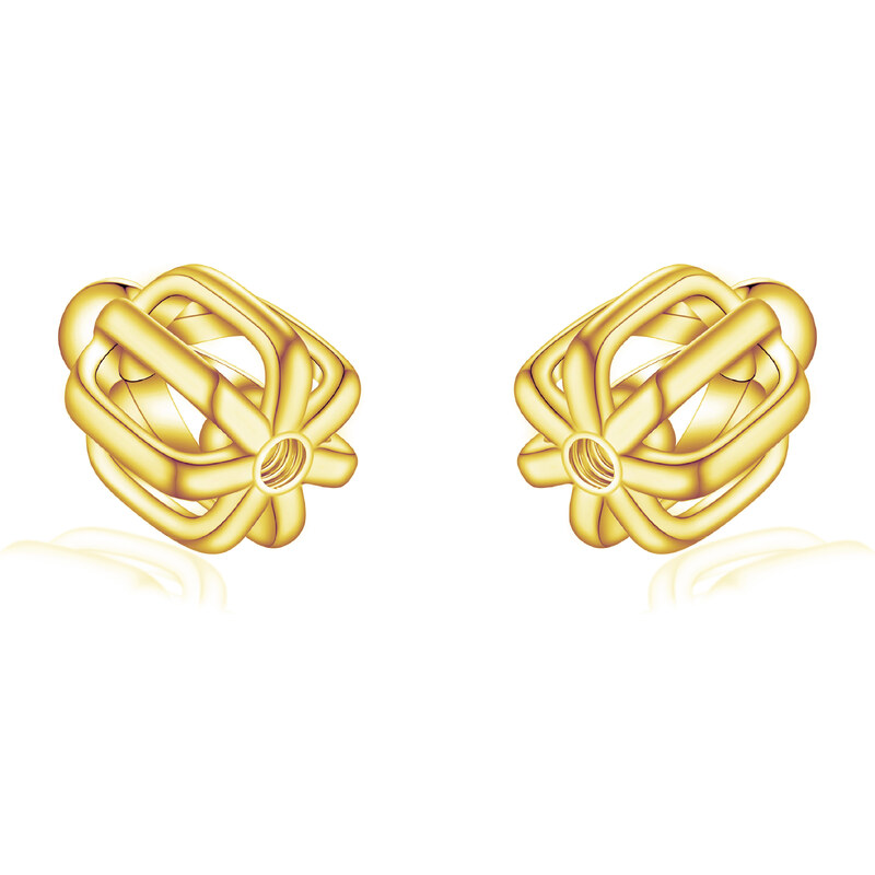 Olivie Stříbrný ŠROUBEK SISSI GOLD 8375 90299533