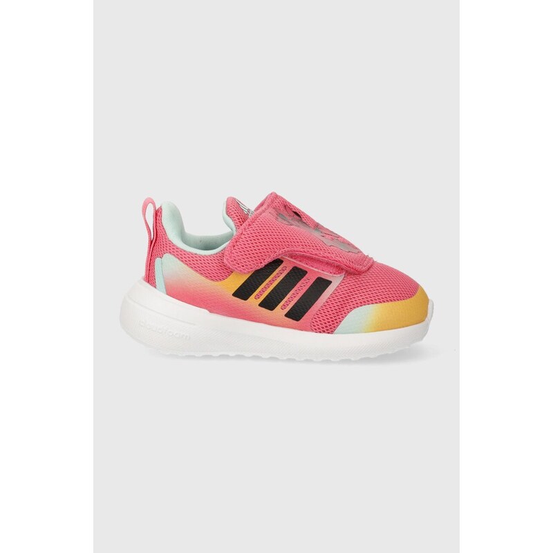 Dětské sneakers boty adidas FORTARUN MINNIE AC I růžová barva