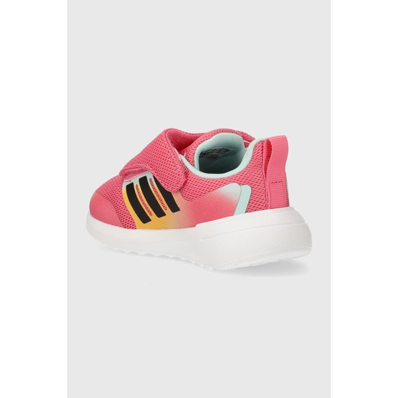 Dětské sneakers boty adidas FORTARUN MINNIE AC I růžová barva