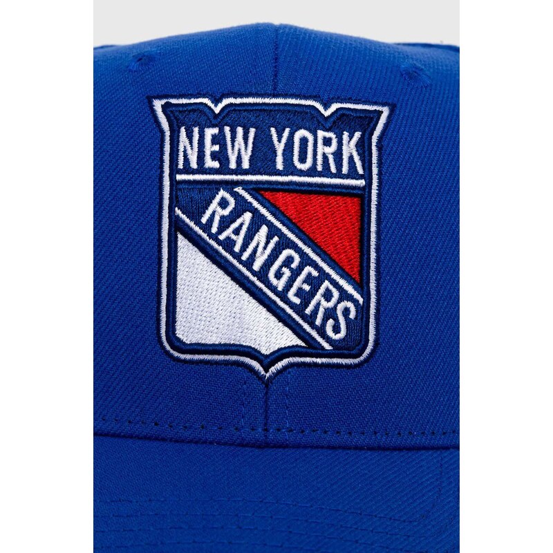 Kšiltovka Mitchell&Ness NHL NEW YORK RANGERS s aplikací