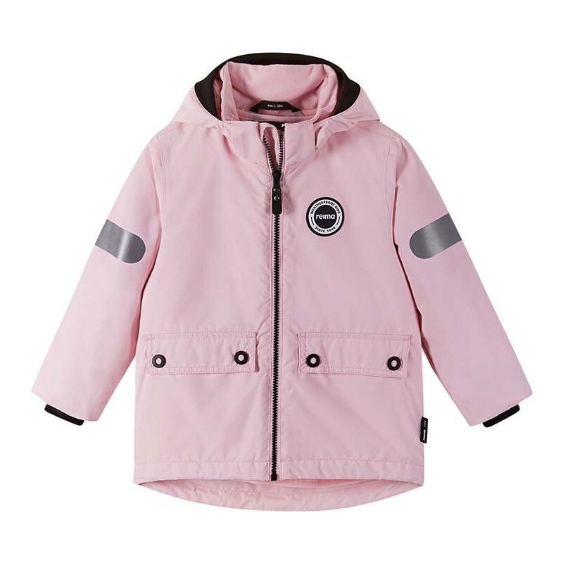 Dětská bunda Reima Sydvest 3 v 1 růžová barva