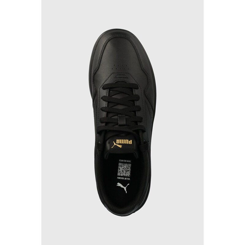 Sneakers boty Puma Court Classic černá barva, 395018