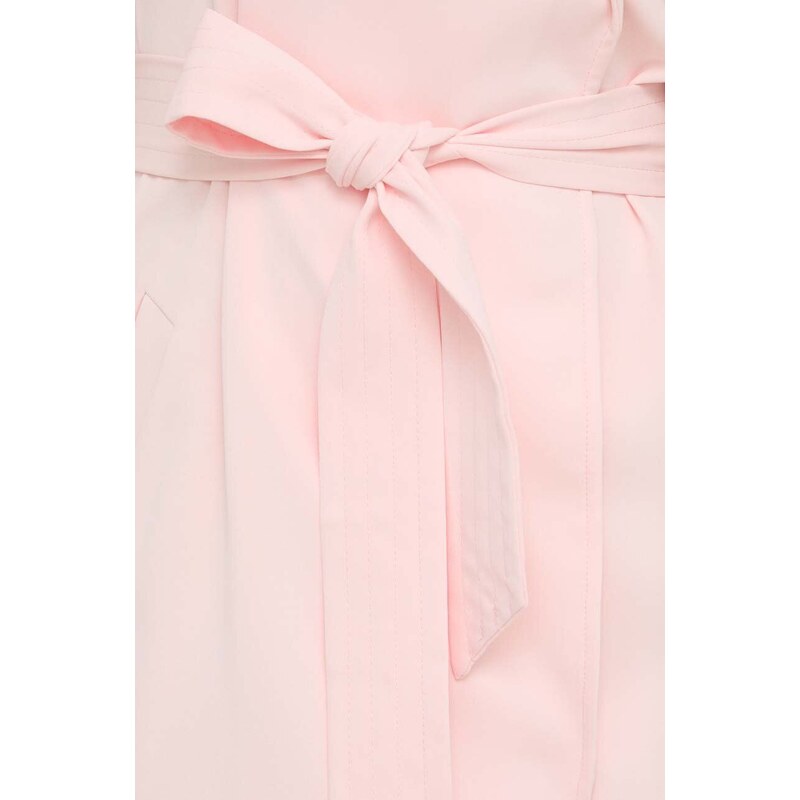 Šaty Guess EVERLY růžová barva, mini, W4GK1D WGDA0