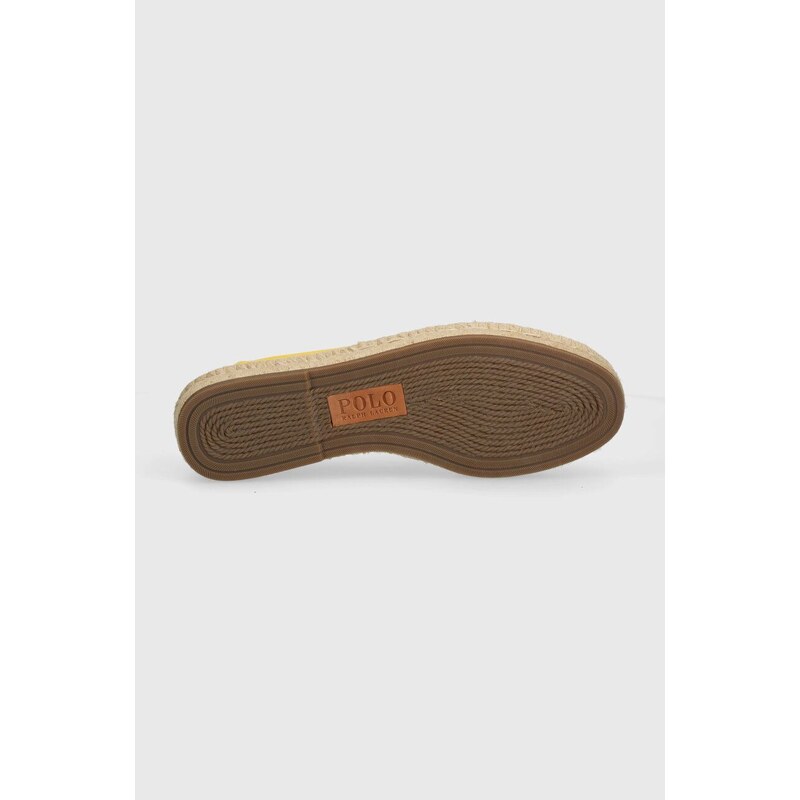 Espadrilky Polo Ralph Lauren Cevio Slip žlutá barva, 803932163004