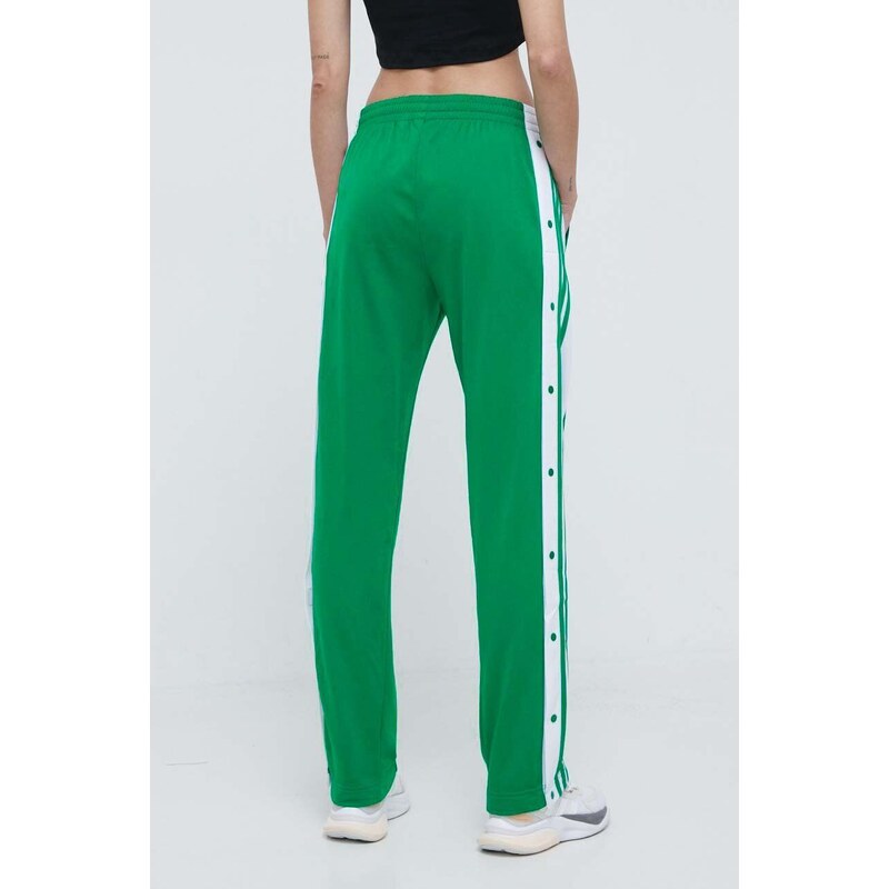 Tepláky adidas Originals Adibreak Pant zelená barva, vzorované, IP0616