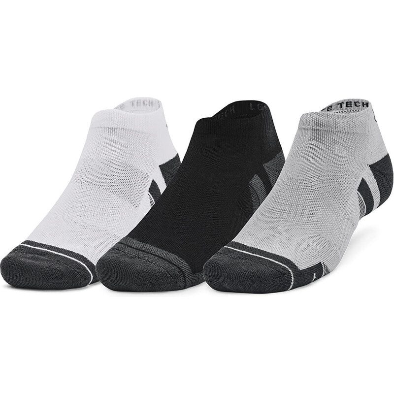 Ponožky Under Armour Performance Tech 3-Pack Low Mod Gray L