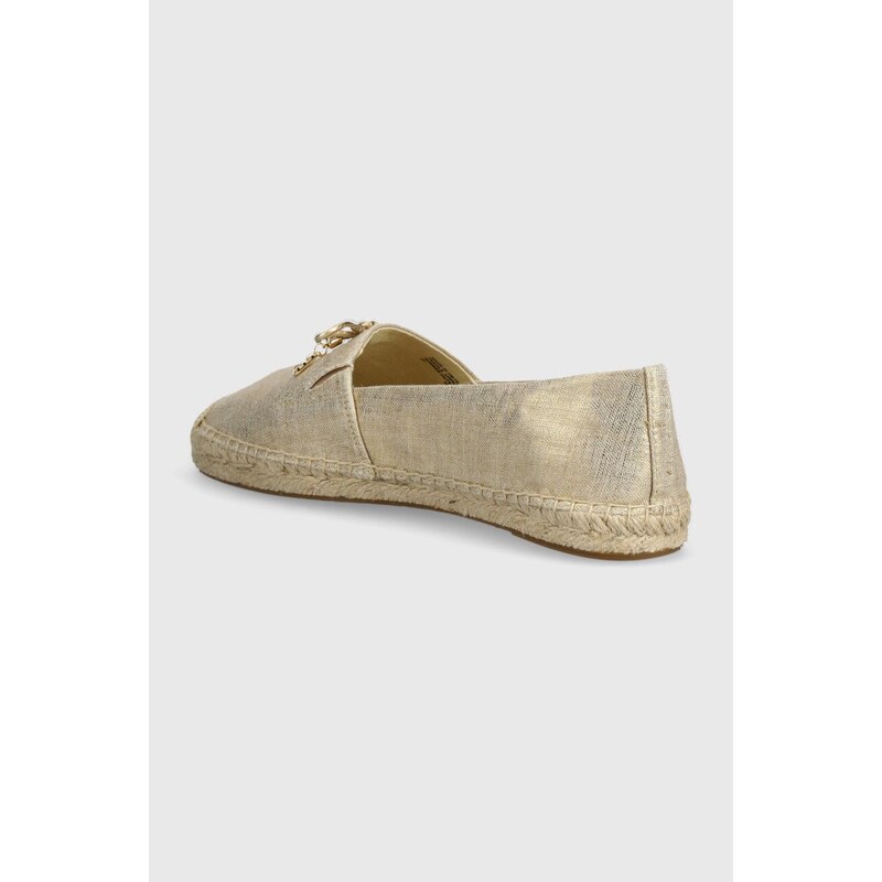 Espadrilky MICHAEL Michael Kors Nori zlatá barva, 40R4NRFP1D