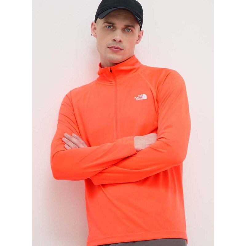 Sportovní mikina The North Face Flex II oranžová barva, NF0A7ZBCQI41