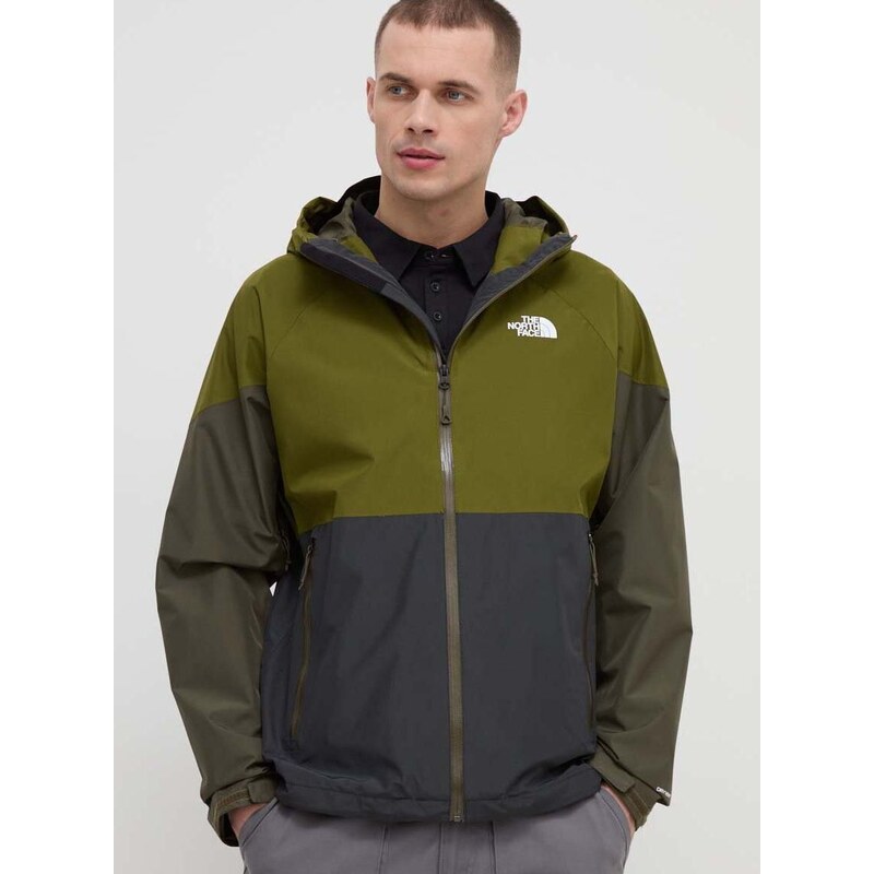 Outdoorová bunda The North Face Lightning zelená barva, NF0A87GNWOK1