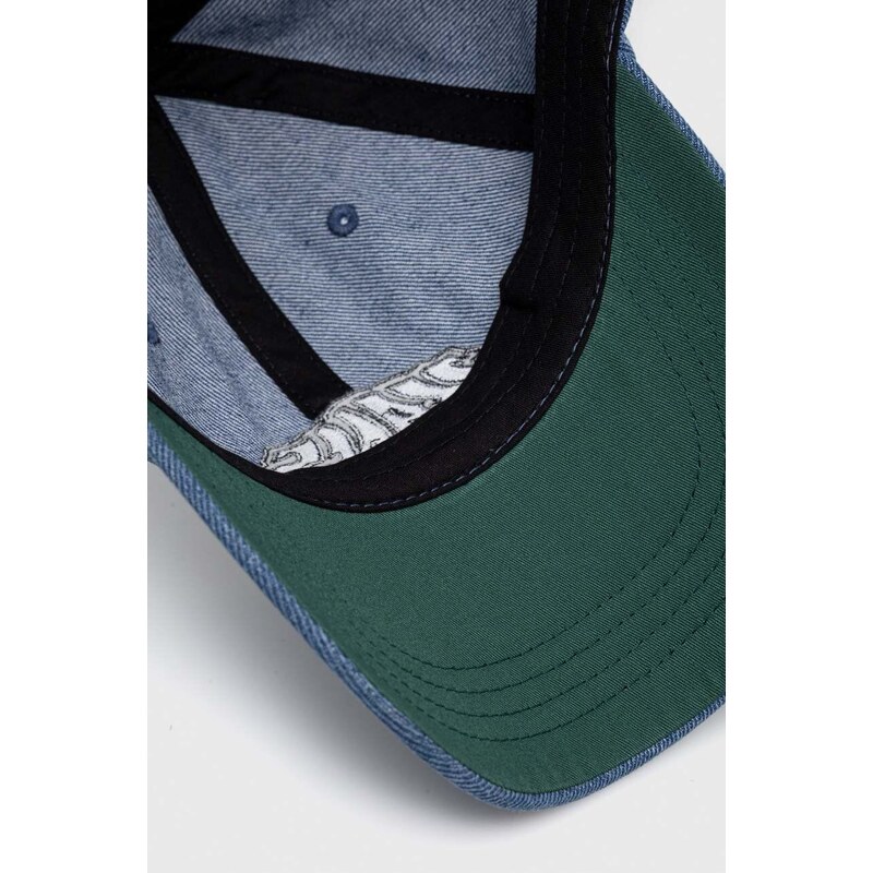 Džínová baseballová čepice Vans s aplikací