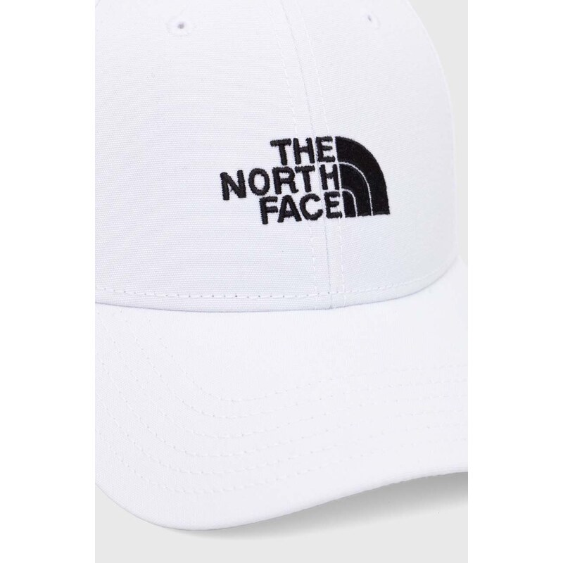 Kšiltovka The North Face Recycled 66 Classic Hat bílá barva, s aplikací, NF0A4VSVFN41