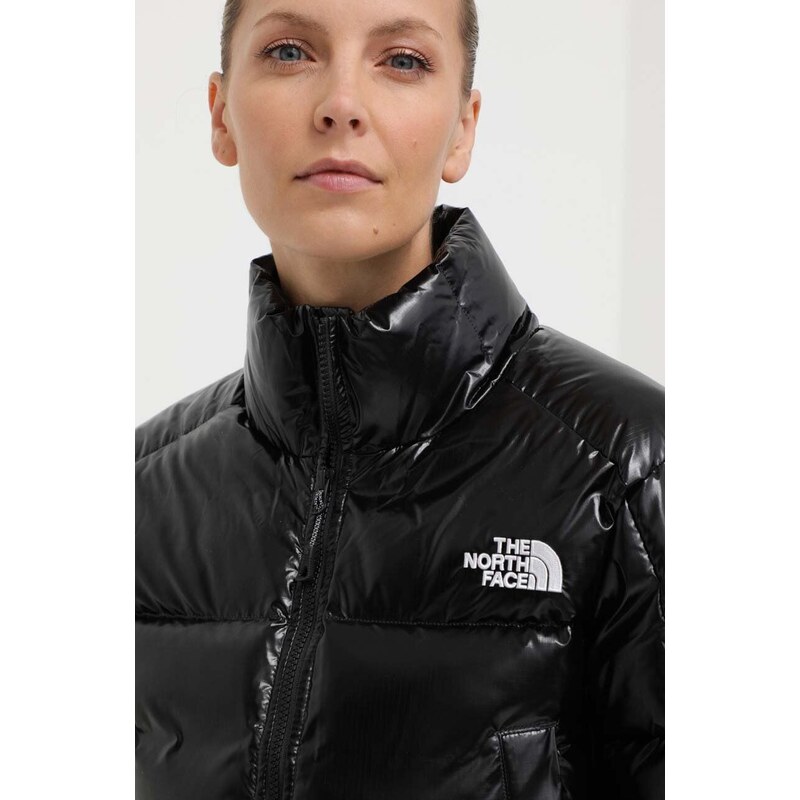 Bunda The North Face RUSTA 2.0 dámská, černá barva, zimní, NF0A87T8JK31