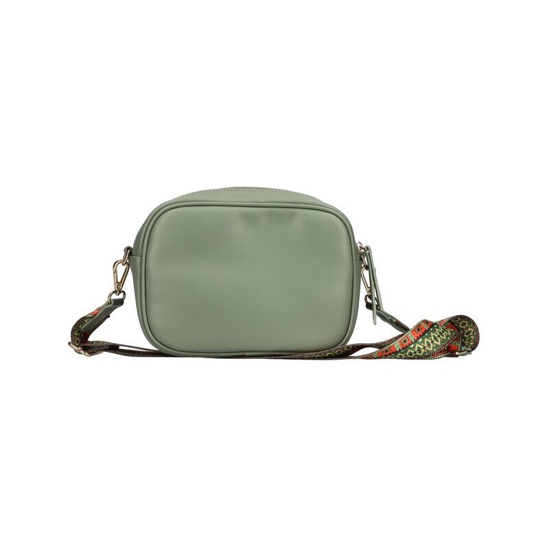 Kompaktní crossbody s napaditým popruhem Rieker H1500-52 zelená