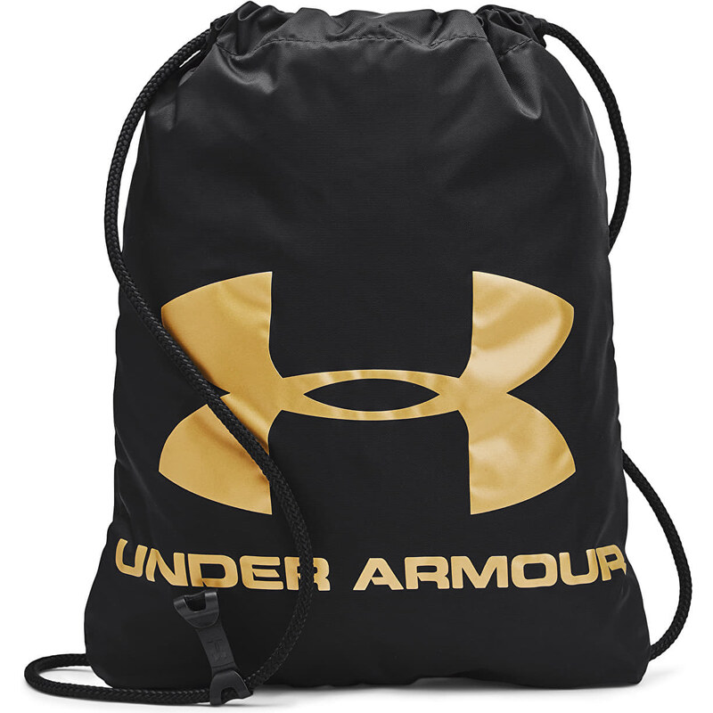 Batoh Under Armour Ozsee Sackpack Black/ Metallic Gold Universal