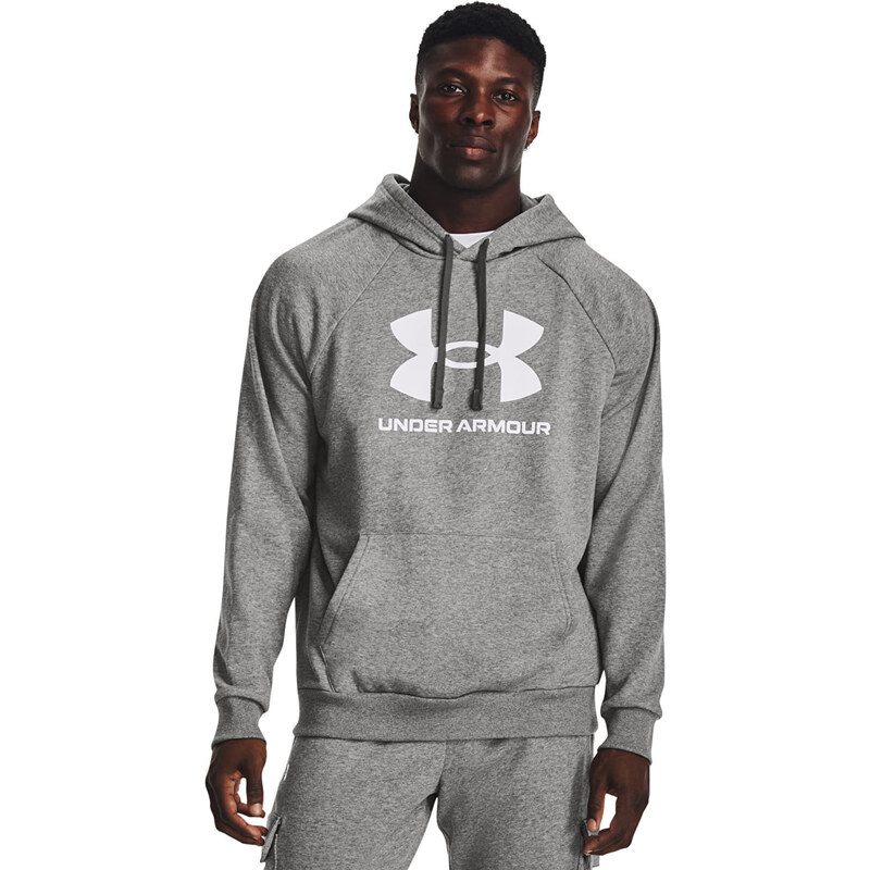 Mikina Under Armour Rival Fleece Logo Hd Castlerock Light