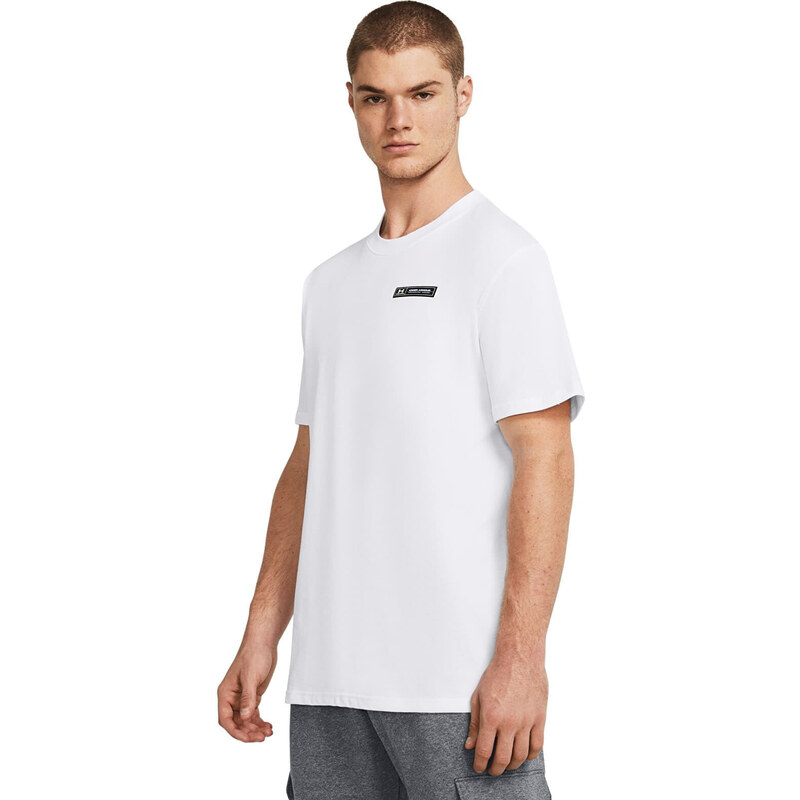 Tričko Under Armour Hw Armour Label Ss White 100 M