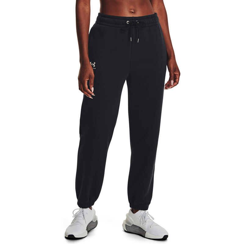 Kalhoty Under Armour Icon Fleece Jogger Black/ White S 90326170