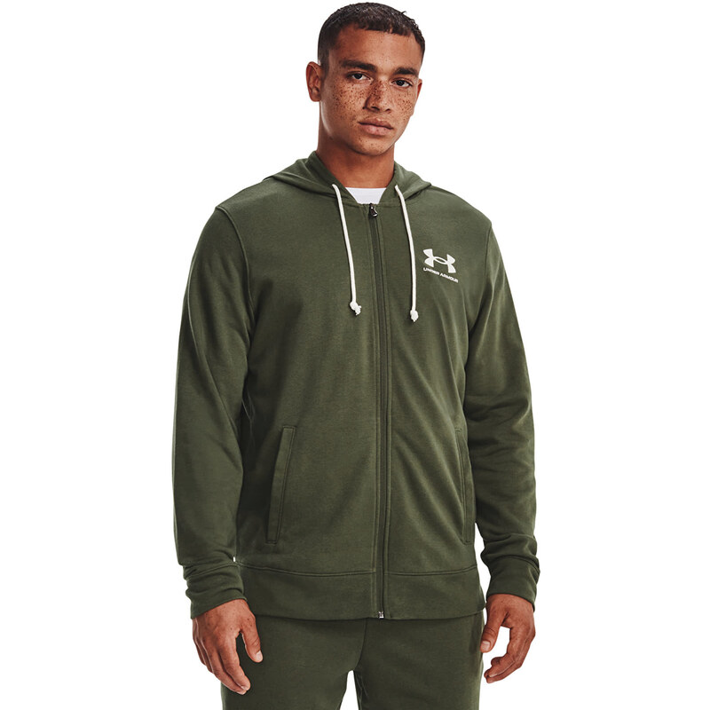 Mikina Under Armour Rival Terry Lc Fz Green S