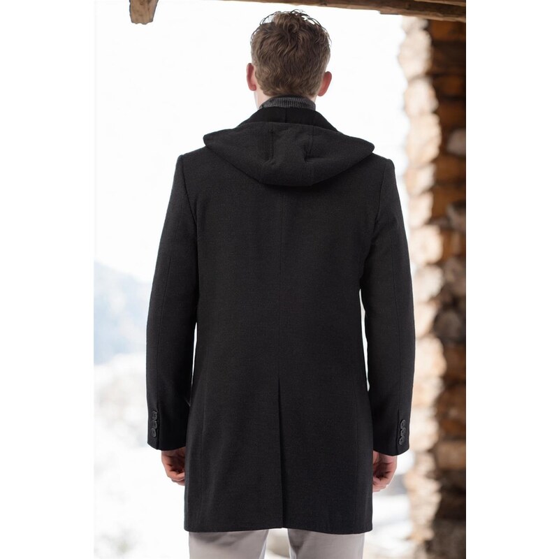 PLT8376 DEWBERRY MEN'S COAT-ANTHRACITE-2