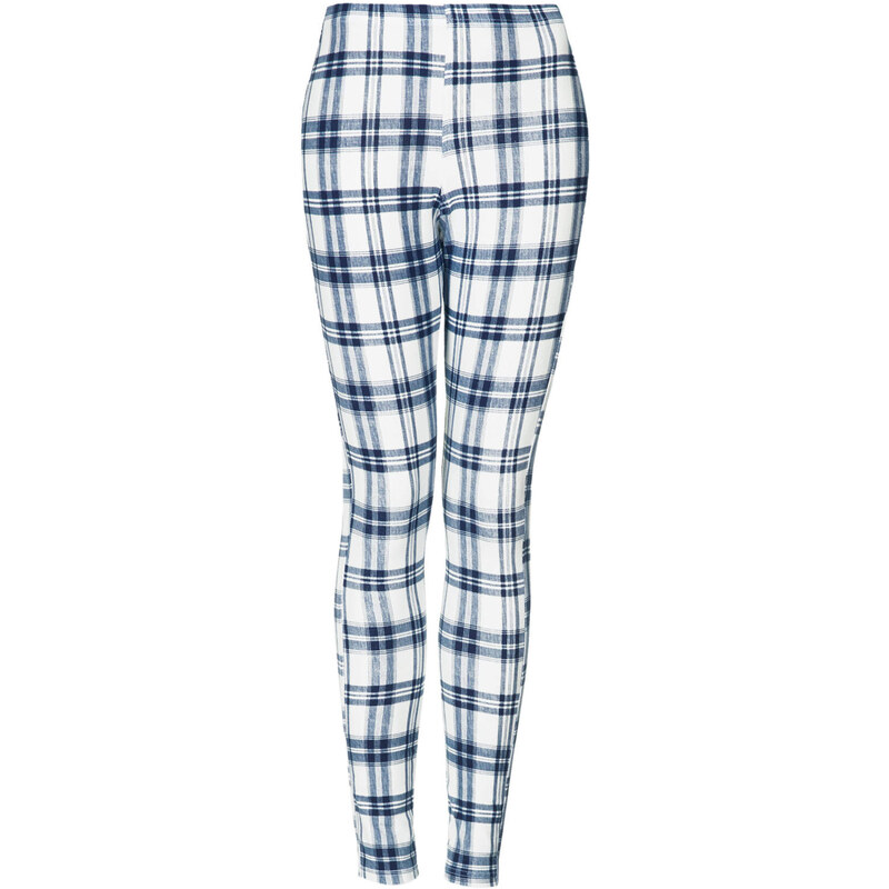 Topshop Clean Check Leggings